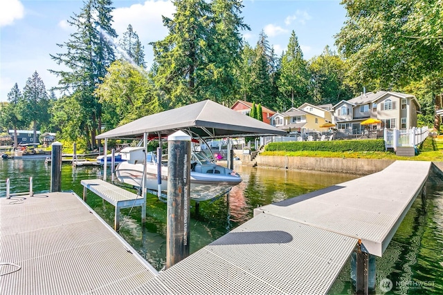 562 W Lake Samish Dr, Bellingham, WA 98229 - dock featuring a water view