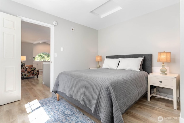 562 W Lake Samish Dr, Bellingham, WA 98229 - bedroom featuring light wood-style floors