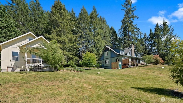 10539 N Madison Ave NE, Bainbridge Island, WA 98110 - view of green lawn