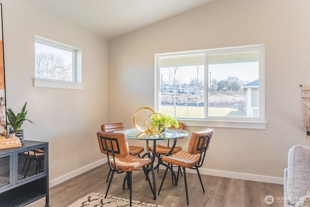 123 E 9th Ave Unit 67, Moses Lake, WA 98837 - dining room with wood finished floors and baseboards