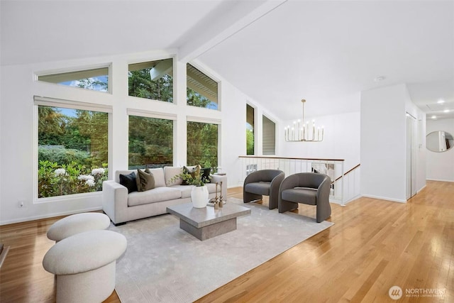 13206 SE 57th St, Bellevue, WA 98006 - living room featuring light wood-type flooring and baseboards
