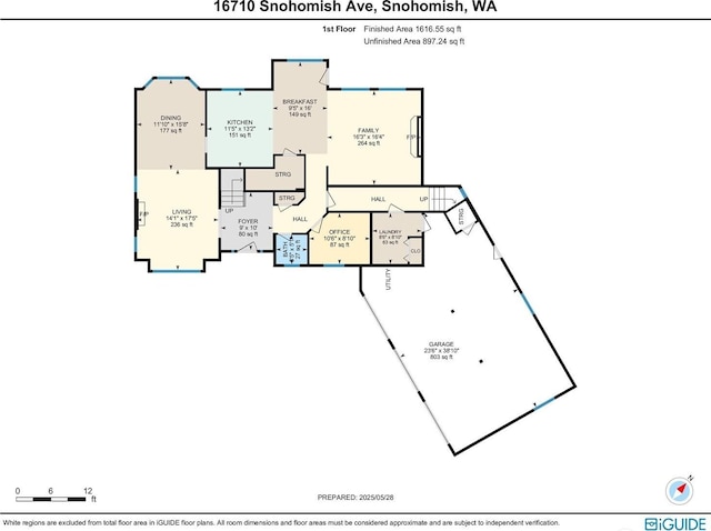 16710 Snohomish Ave, Snohomish, WA 98296 - home floor plan