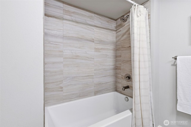 50 Pine St Unit 420, Edmonds, WA 98020 - bathroom featuring shower / tub combo with curtain