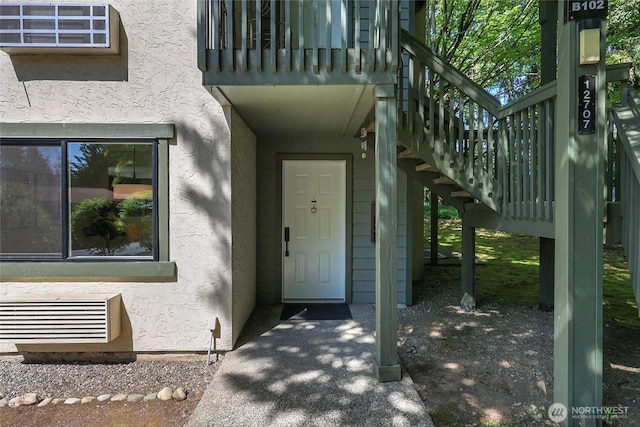 12707 NE 130th Ct Unit B102, Kirkland, WA 98034 - view of exterior entry with stucco siding
