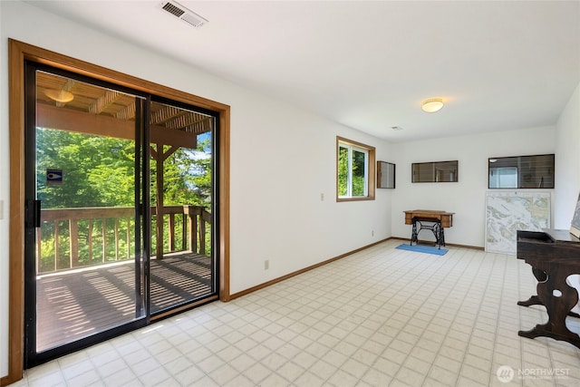 3861 Gala Loop, Bellingham, WA 98226 - unfurnished office with baseboards and light tile patterned floors