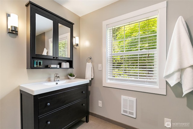 761 Chuckanut Dr, Bellingham, WA 98229 - bathroom with plenty of natural light, vanity, and baseboards