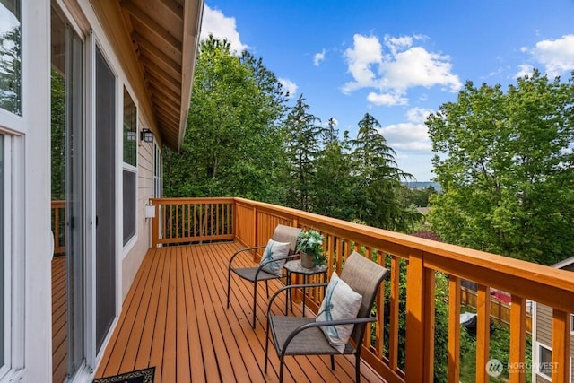 9304 S 223rd Pl, Kent, WA 98031 - view of wooden deck