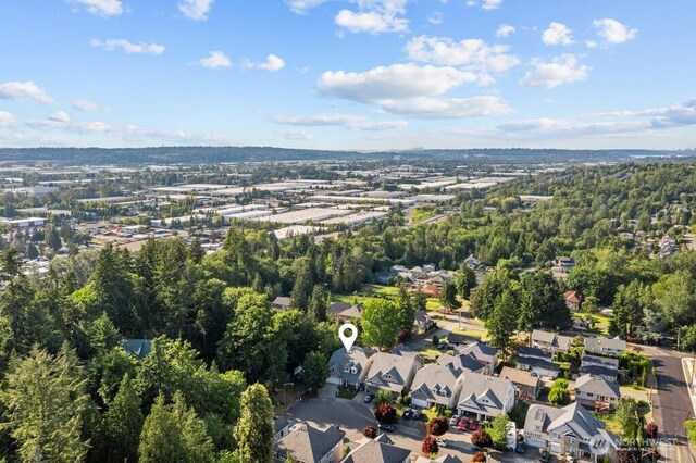 9304 S 223rd Pl, Kent, WA 98031 - aerial overview of property's location with nearby suburban area
