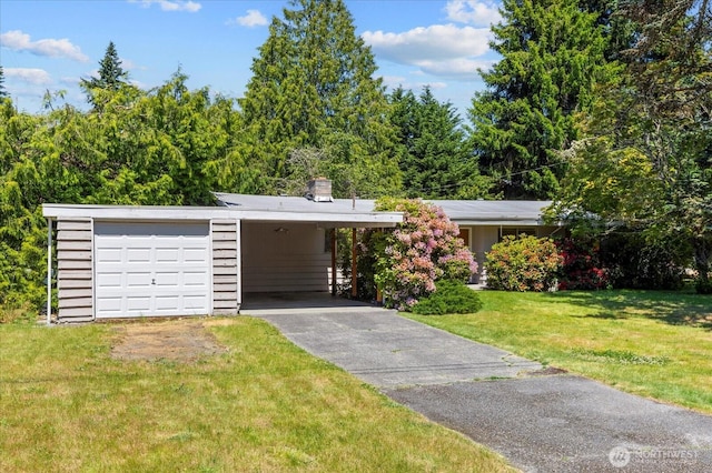 9125 221st St SW, Edmonds, WA 98026 - view of front facade featuring a front lawn and driveway