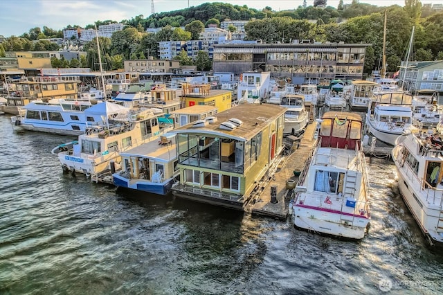 2040 Westlake Ave N Unit 26, Seattle, WA 98109 - drone / aerial view of a large body of water