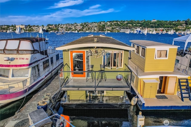 2040 Westlake Ave N Unit 26, Seattle, WA 98109 - view of front of house with a water view