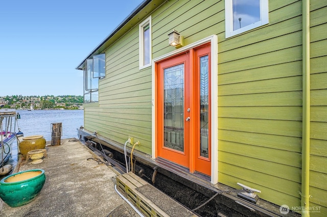 2040 Westlake Ave N Unit 26, Seattle, WA 98109 - view of exterior entry with a water view