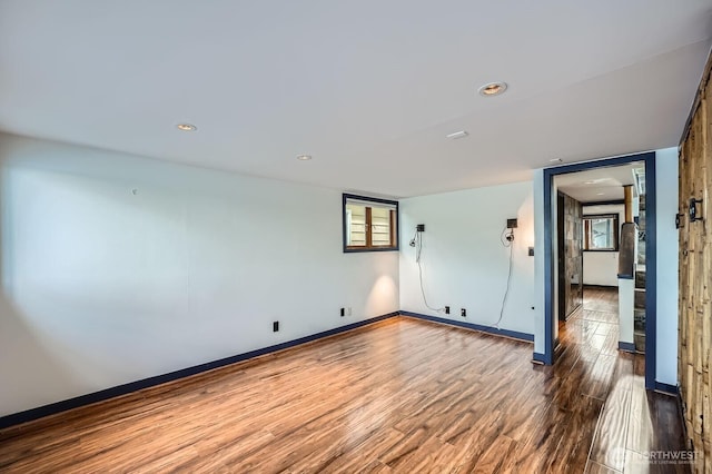 2040 Westlake Ave N Unit 26, Seattle, WA 98109 - empty room featuring wood finished floors and baseboards
