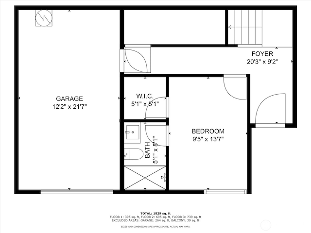 4570 22nd Ave SW, Seattle, WA 98106 - room layout