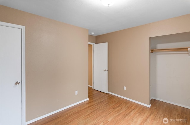 5614 Vincent Ct SE, Lacey, WA 98513 - unfurnished bedroom with wood finished floors and a closet