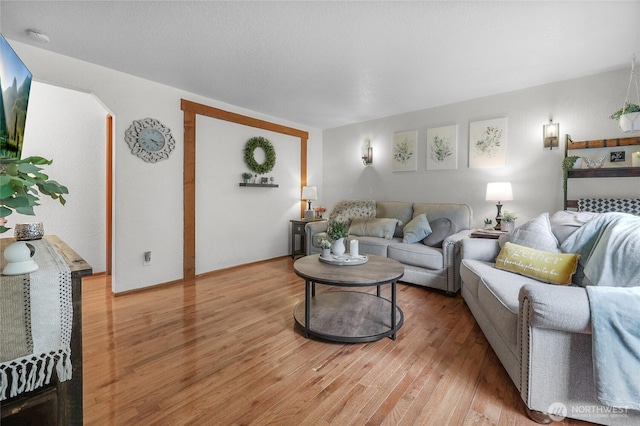 3904 Ridge Way, Mount Vernon, WA 98273 - living room featuring light wood-style floors