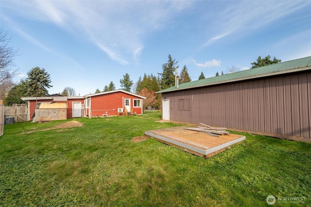 4241 Rural Ave, Bellingham, WA 98226 - view of yard with a deck