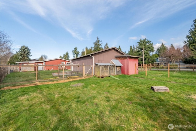 4241 Rural Ave, Bellingham, WA 98226 - view of yard featuring an outdoor structure and exterior structure