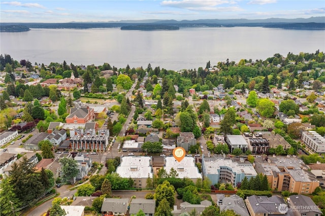 6960 California Ave SW Unit A104, Seattle, WA 98136 - aerial view of a large body of water