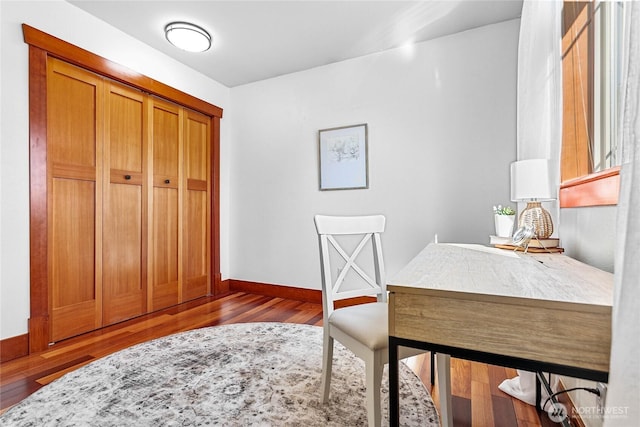 3276 Spyglass Dr, Bellingham, WA 98226 - bedroom with wood finished floors and baseboards