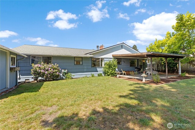 7425 S Alaska St, Tacoma, WA 98408 - rear view of property featuring a patio