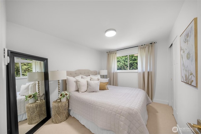 2401 155th Street Ct E, Tacoma, WA 98445 - bedroom featuring light colored carpet and multiple windows