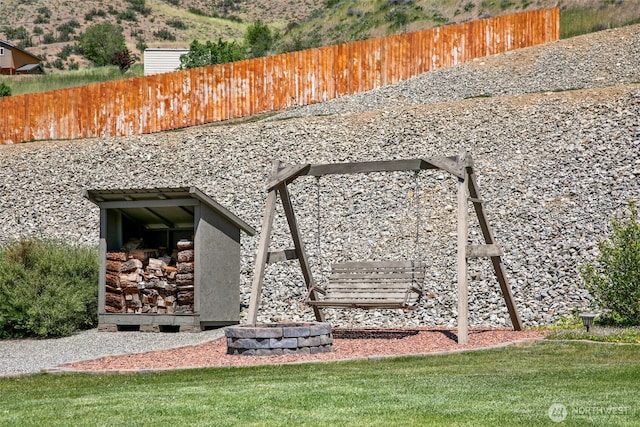 6132 Entiat River Rd, Entiat, WA 98822 - view of yard