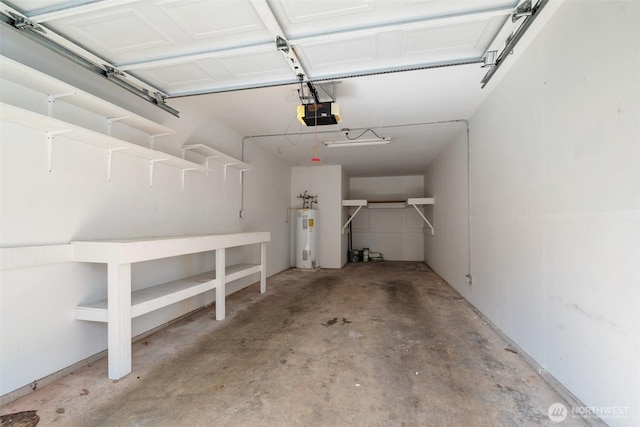 2198 Palisade Blvd Unit C2, Dupont, WA 98372 - garage featuring water heater and a garage door opener