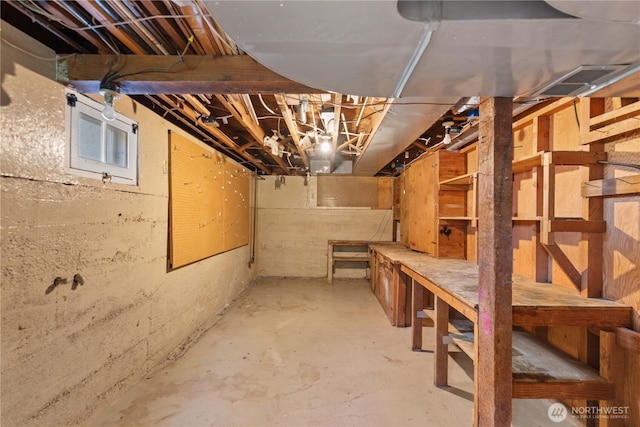 912 Highland Dr, Wenatchee, WA 98801 - view of unfinished below grade area