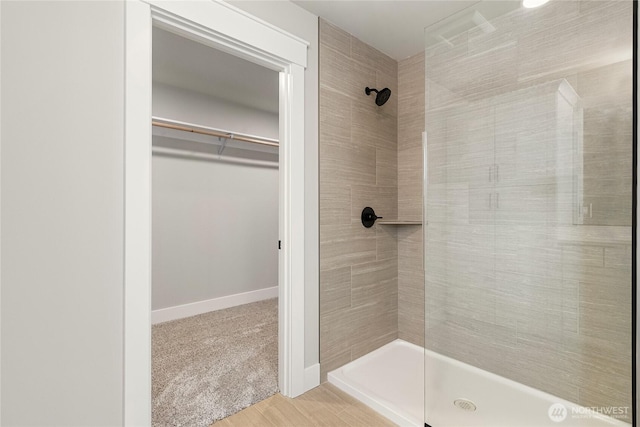 5942LOT47 Ranch Loop, Ferndale, WA 98248 - full bath with a tile shower and a spacious closet