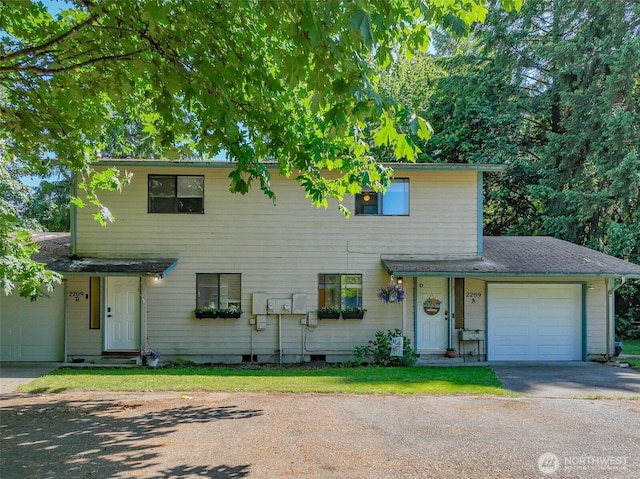 2209 Mciver Ct SW, Tumwater, WA 98512 - traditional-style home with driveway and a garage