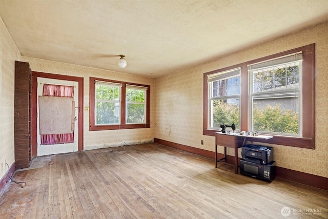208 Carolina St, Bellingham, WA 98225 - foyer entrance with wood-type flooring and baseboards