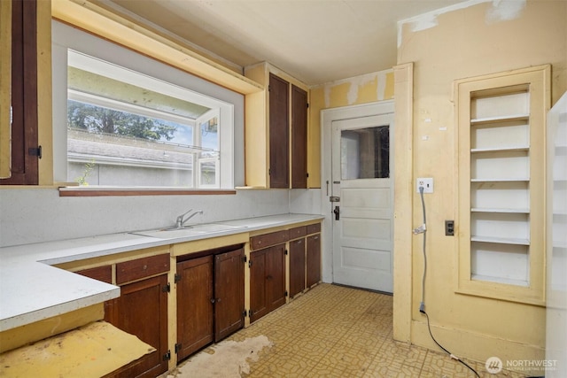 208 Carolina St, Bellingham, WA 98225 - kitchen with a sink, light countertops, and light flooring