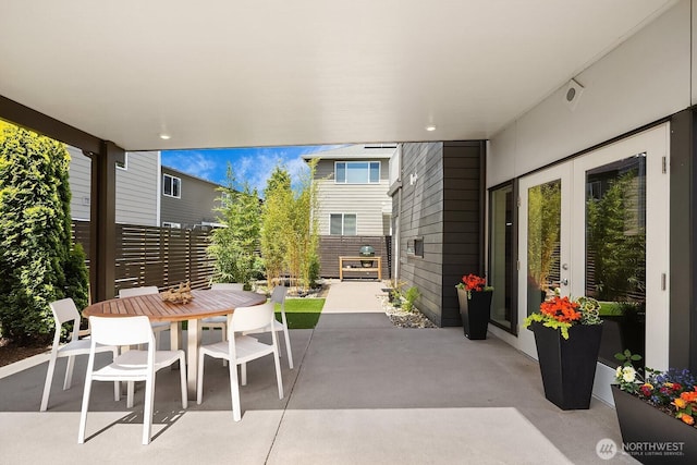 8622 NE 177th Pl, Bothell, WA 98011 - view of patio / terrace featuring outdoor dining area