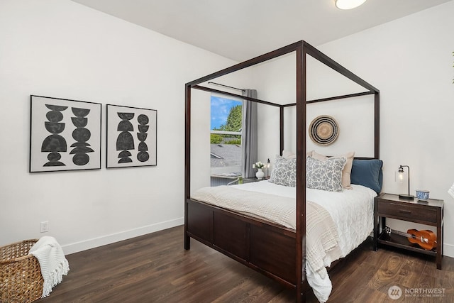 8622 NE 177th Pl, Bothell, WA 98011 - bedroom featuring wood finished floors and baseboards
