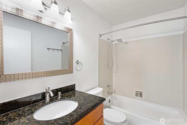 18200 73rd Ave NE Unit B205, Kenmore, WA 98028 - full bathroom featuring toilet, shower / bath combination, and vanity