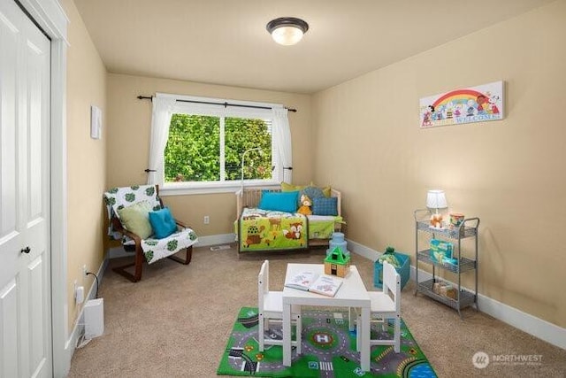 28816 118th Ave SE, Auburn, WA 98092 - recreation room with carpet flooring and baseboards