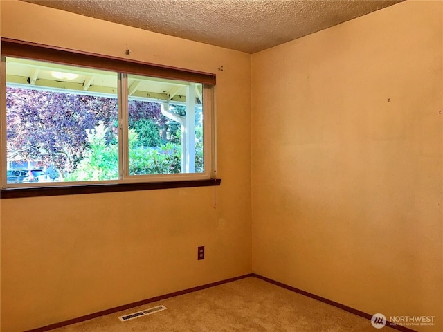 7613 12th Way, Olympia, WA 98516 - empty room with carpet flooring, a textured ceiling, and baseboards