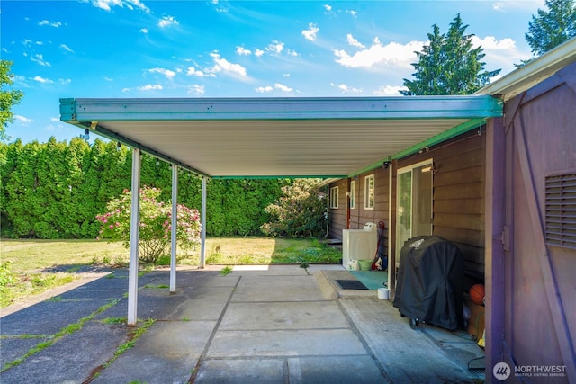 28624 27th Pl S, Federal Way, WA 98003 - view of patio with a carport and a grill