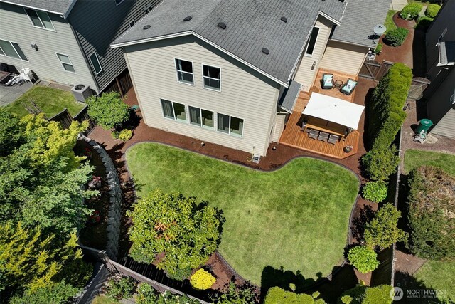 24817 SE 13th Pl, Sammamish, WA 98075 - aerial view of property and surrounding area