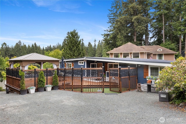 31707 W Lake Ketchum Rd, Stanwood, WA 98292 - view of front facade featuring a gazebo