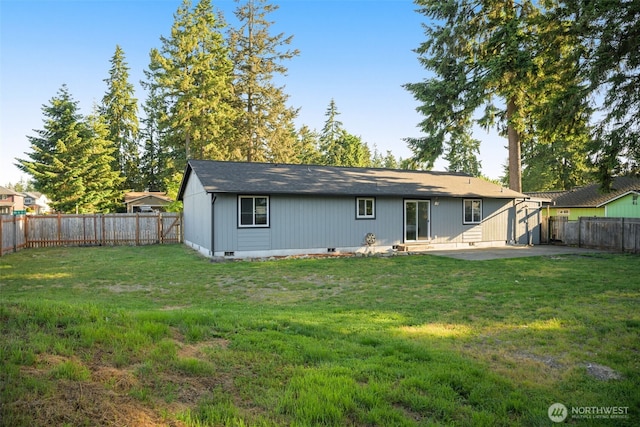 8517 188th Ct E, Puyallup, WA 98375 - back of house featuring a patio and crawl space