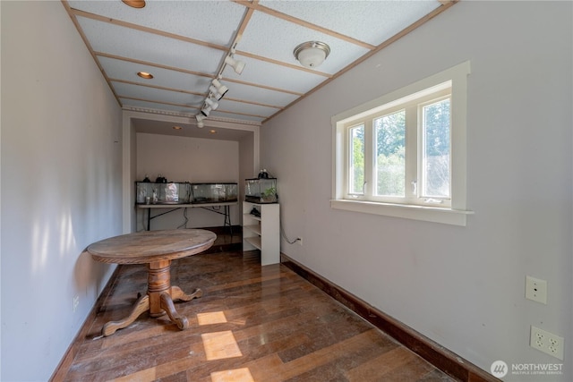 18005 Burn Rd, Arlington, WA 98223 - hall with wood-type flooring and baseboards