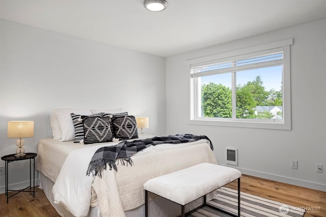 4243 Wintergreen Cir Unit 136, Bellingham, WA 98226 - bedroom featuring wood finished floors and baseboards