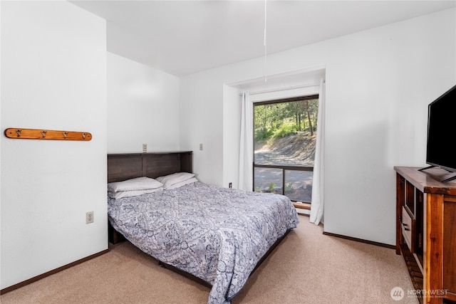 5721 Mountain Lane Rd, Peshastin, WA 98847 - carpeted bedroom featuring baseboards