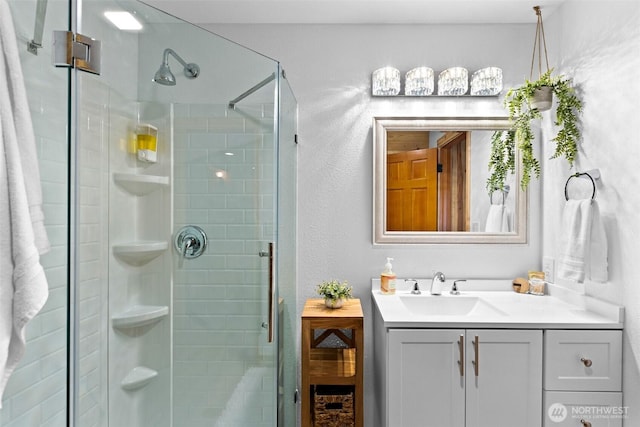 44019 Fir Rd, Gold Bar, WA 98251 - full bath with vanity and a stall shower