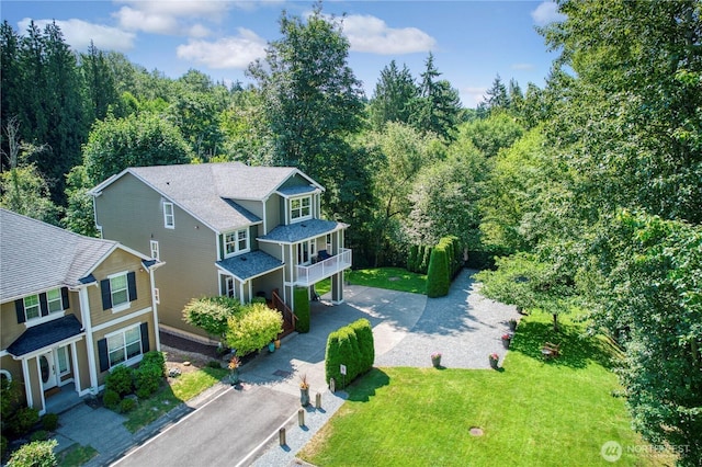 20208 81st Pl NE, Kenmore, WA 98028 - view from above of property featuring a heavily wooded area