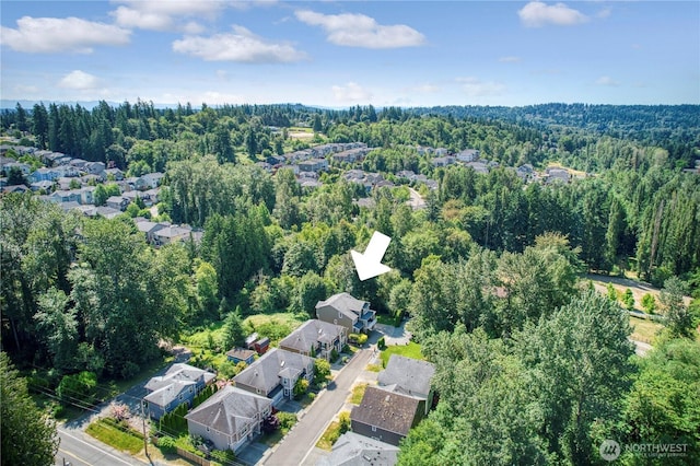 20208 81st Pl NE, Kenmore, WA 98028 - aerial view of property's location with nearby suburban area
