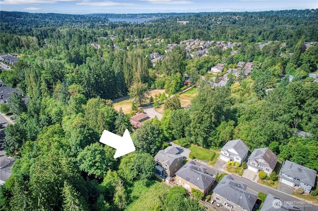 20208 81st Pl NE, Kenmore, WA 98028 - aerial view of property's location featuring nearby suburban area