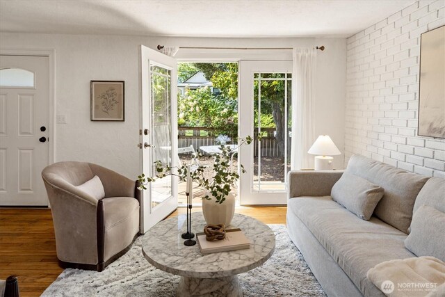 9010 13th Ave SW, Seattle, WA 98106 - living area with wood finished floors